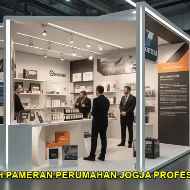 booth pameran perumahan jogja profesional